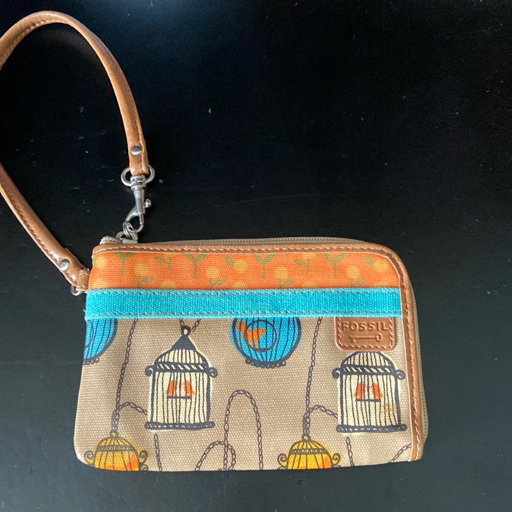 Fossil Keyper Birdcage Wristlet